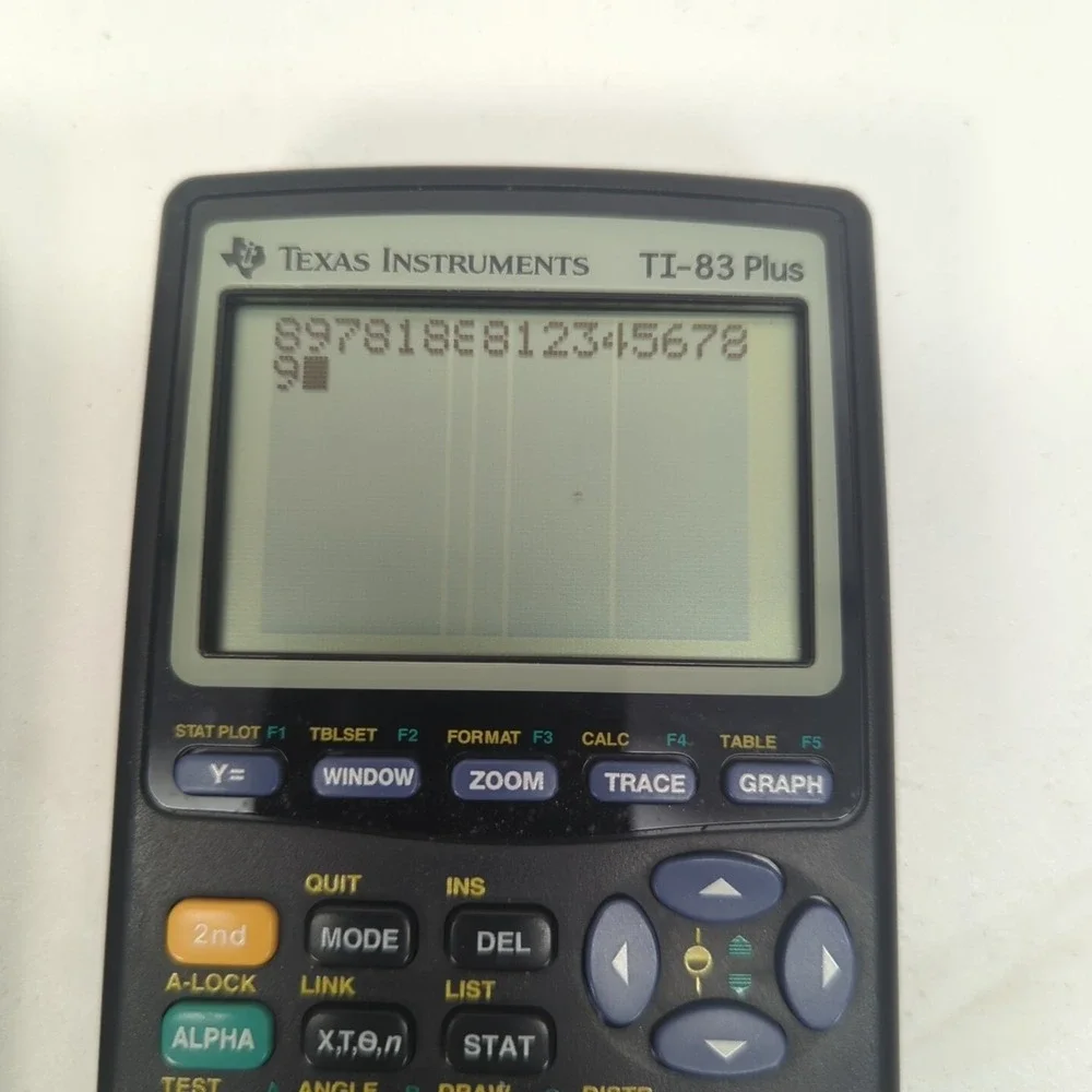 Texas Instruments TI-83 Plus Graphing Calculator With Cover‎ Some Dead Pixels